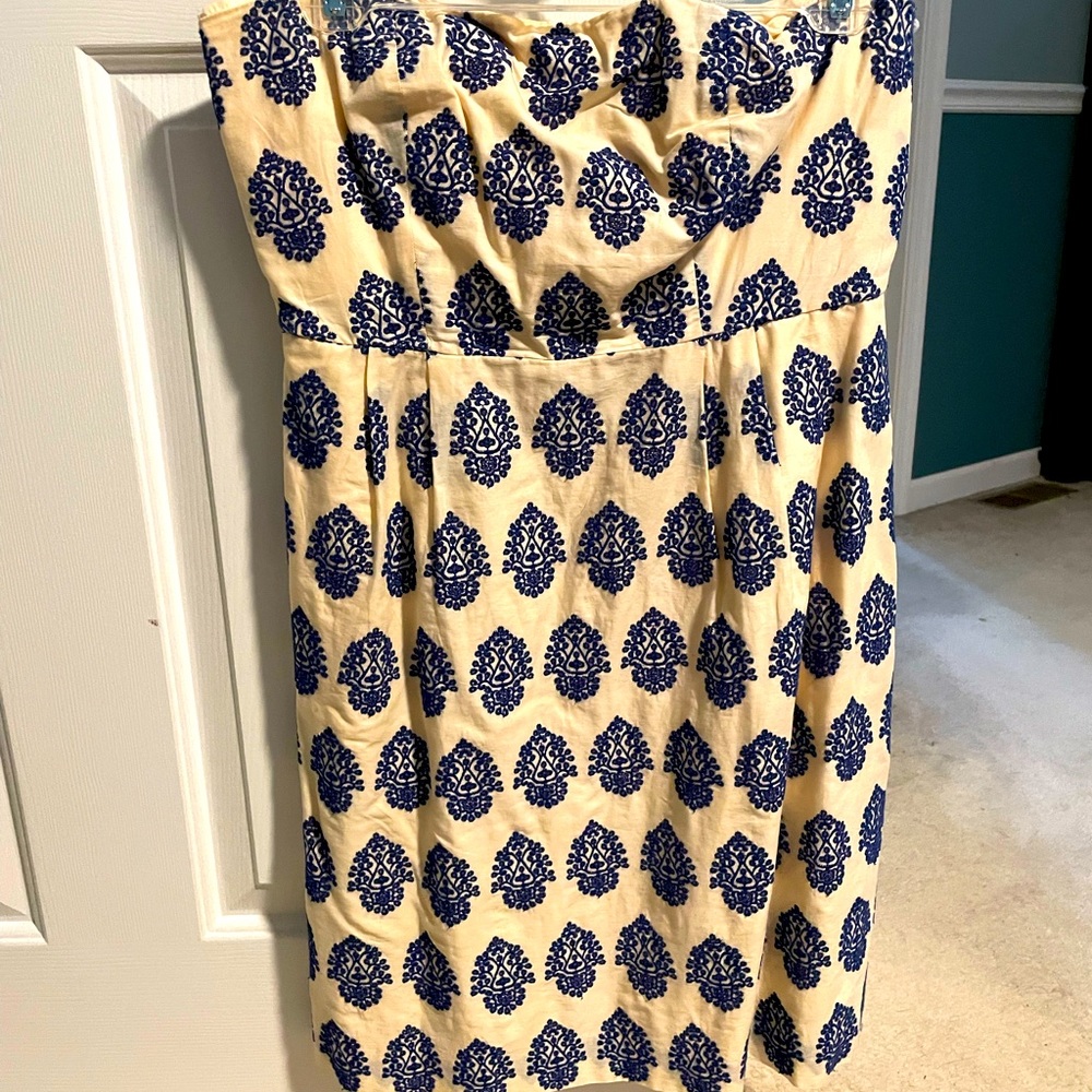 J.Crew Strapless cocktail dress